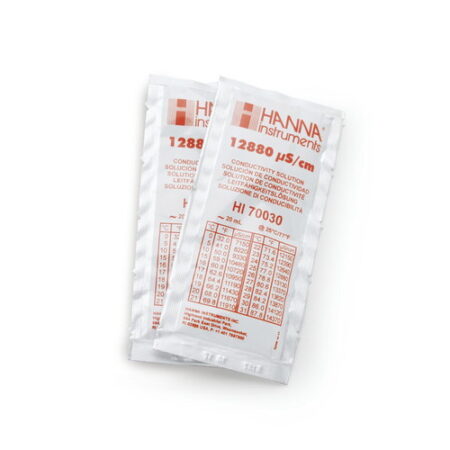 12880 µS/cm Conductivity Solution, 25 x 20 mL sachets