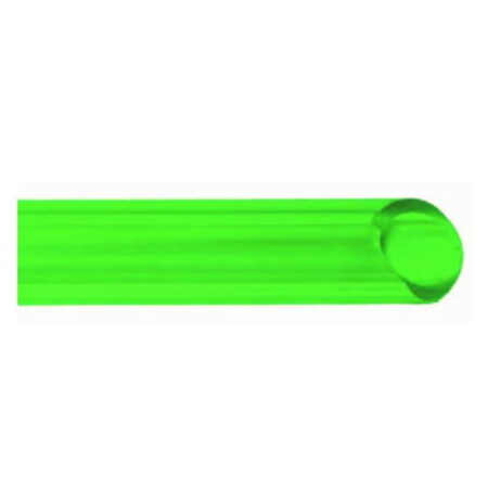 PVC hose clear type crystal green 12x16mm